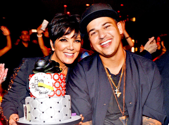 Rob Kardashian, Kris Jenner Rob Kardashian, Kris Jenner